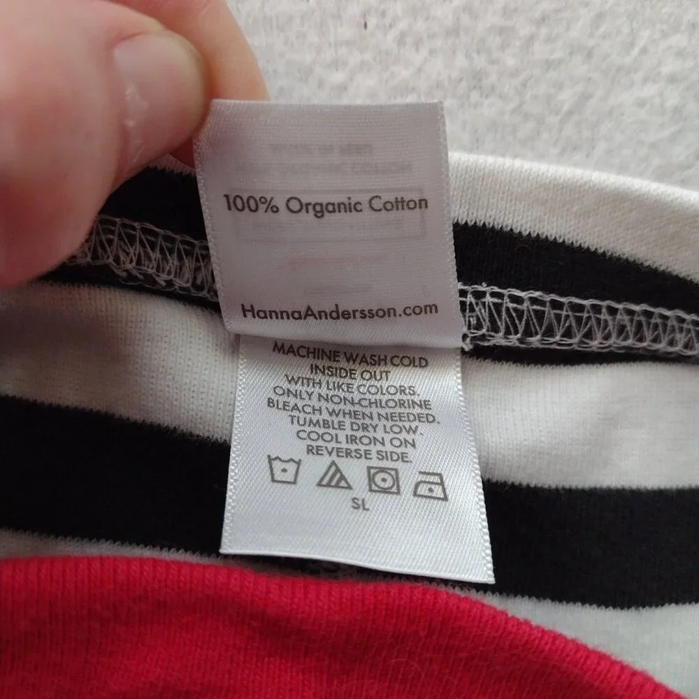 Hanna Andersson Disney Pajama Set 2T Mickey Mouse Organic Cotton Long Johns - Picture 8 of 9